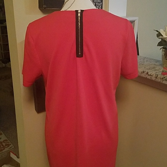 Red/coral dress - Picture 4 of 4